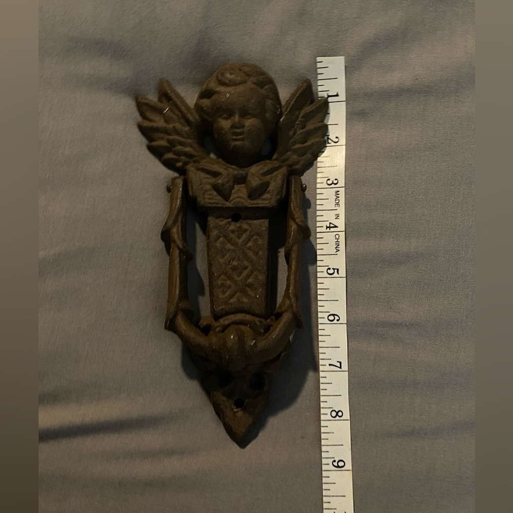 Vintage Angel Door Knocker - Picture 5 of 6